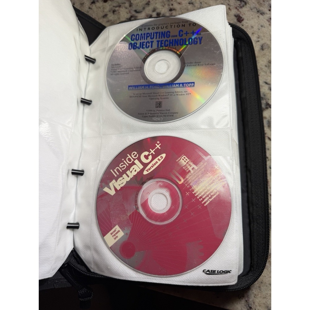 Vintage Microsoft Developer CD Lot Visual Basic C++ Oracle NT SQL 90s - Picture 6 of 16